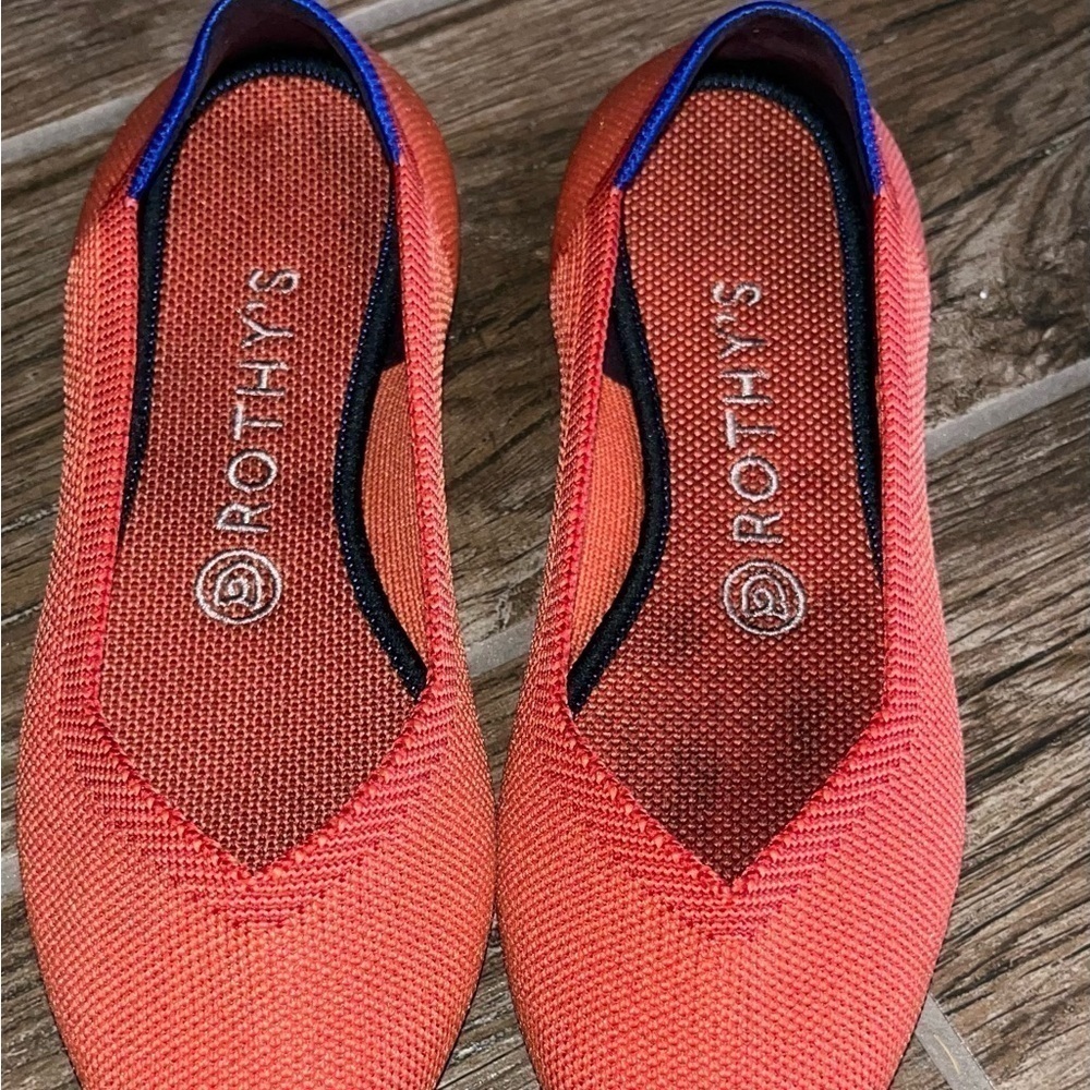 Rothy’s the knit pointed flats